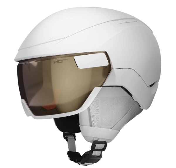 Atomic Revent GT A Visor HD PHOTO White Laskettelukypärä